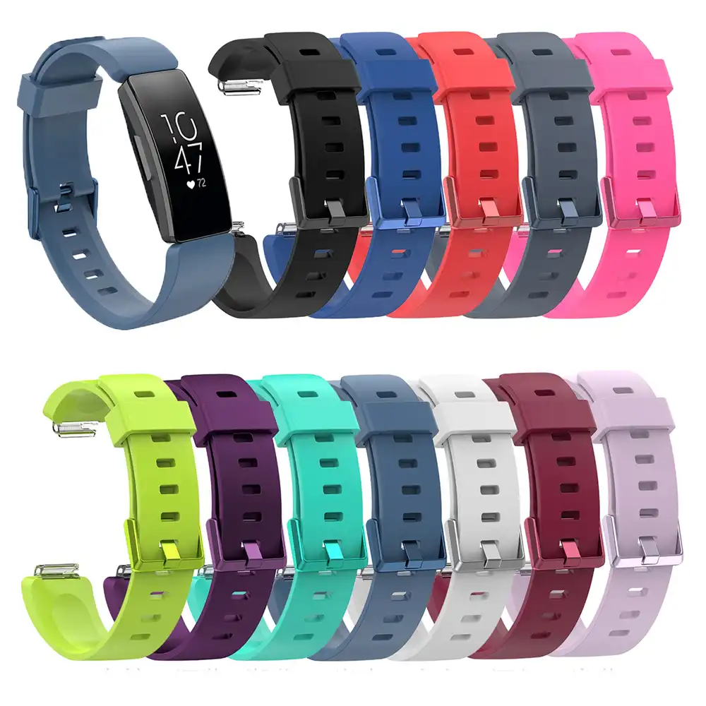 fitbit alta heart rate wristband smart watch 16mm