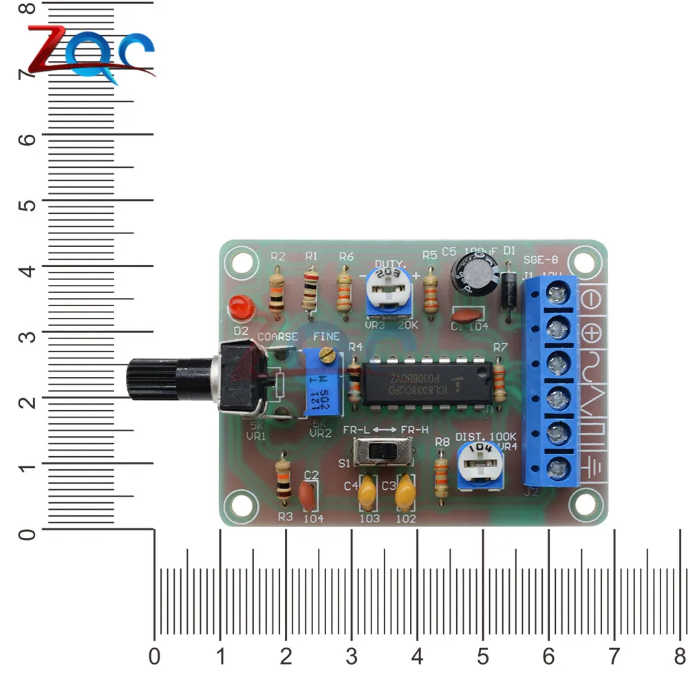 ICL8038 модуль монолитного генератора сигналов комплект DIY синусоидальный