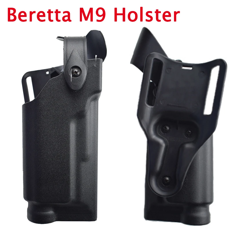 Tactical Light Bearing Belt Holster For Beretta M9 92 96 Military Pistol Hunting Equipment