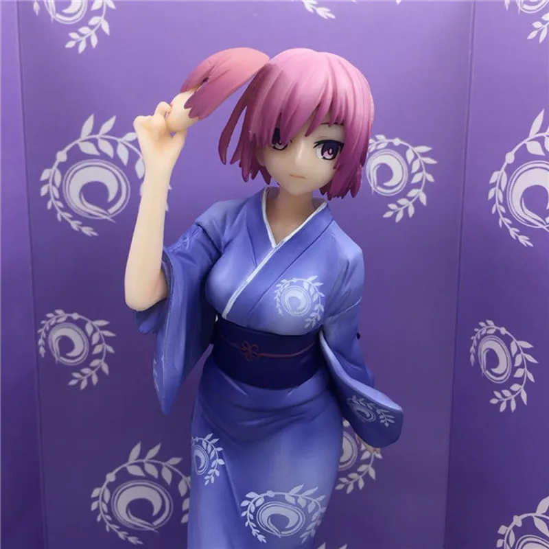 Аниме Fate Grand Order FGO Shielder Mash Kyrielight 21 см кимоно версия ПВХ фигурка игрушка