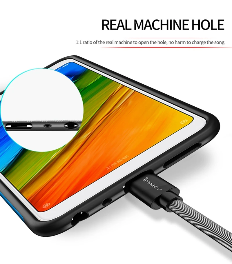 For Xiaomi Redmi Note 5 Pro Case iPaky Original Hybrid Hard PC Frame+Soft Silicone Back Phone Cases for Redmi Note5 Pro Cover (14)