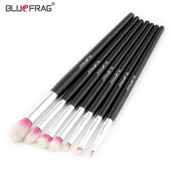 

BLUEFRAG 7Pcs New Makeup Brushes Tool Sets Eye Shadow Applicater Full Professional Maquiagem Powder Blending Foundation Brush