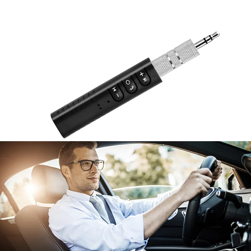 Bluetooth AUX 3 5 мм разъем автомобильный комплект Бесконтактный для музыки Аудио