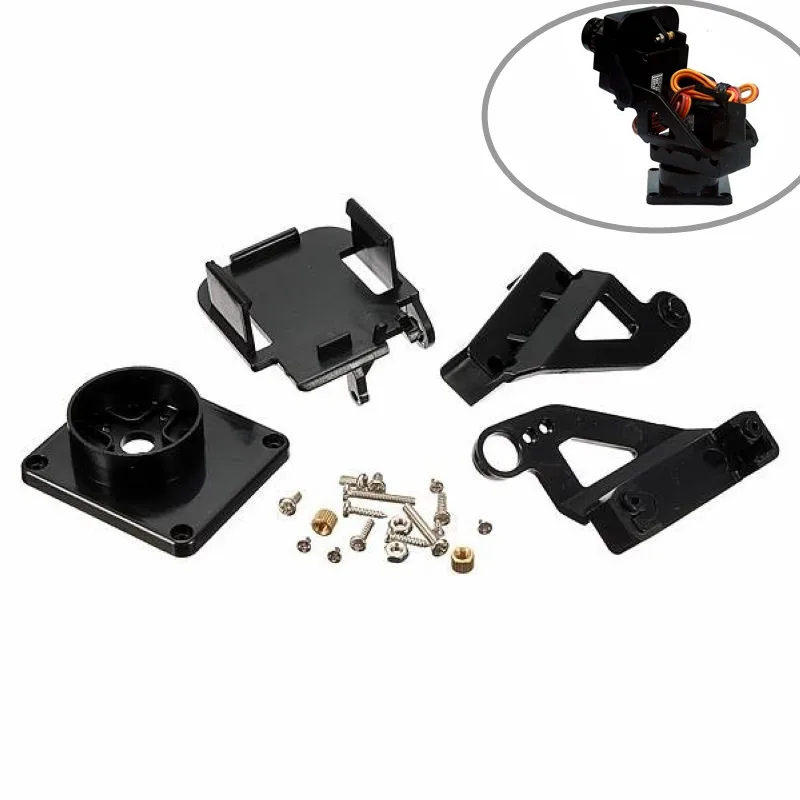 Tarot 2 осевой сервопривод Micro Gimbal FPV камера платформа наклон Поддержка 9g 12g
