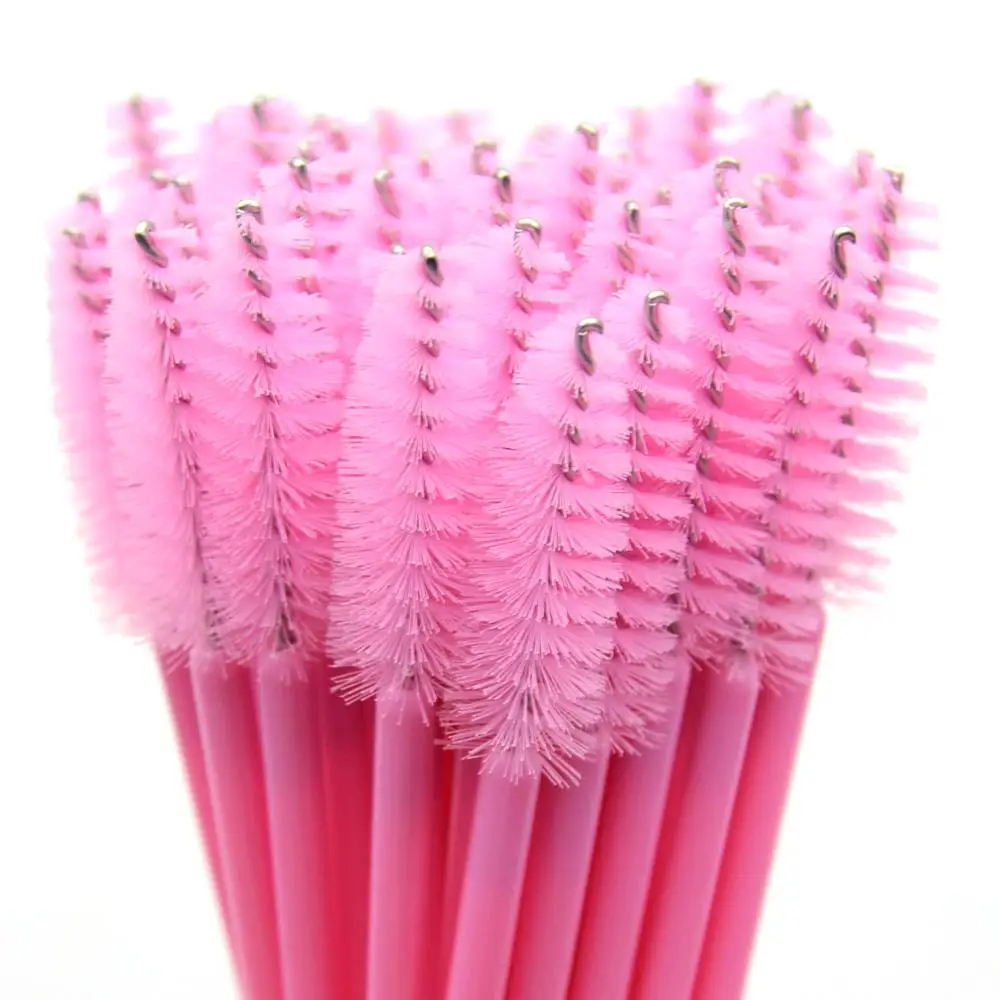 50pcs Eyelashes Brushes Makeup Brushes Eyelash Extension Disposable Mascara Wands Applicator Eye Lashes Cosmetic Brush Makeup