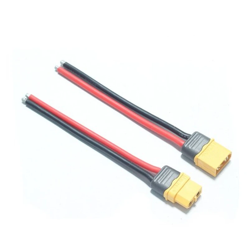 

1pc AMASS XT60 Plug Connector 14AWG 10cm Power Cable Wire