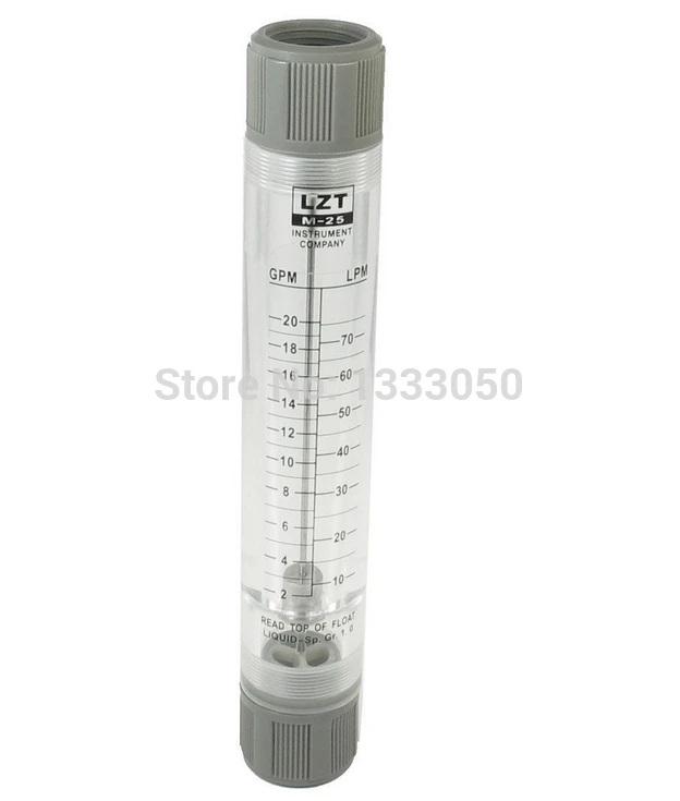

Free Shipping 10-70LPM Water Oil Flow Meter Tool Flowmeter 1"PT Dia Thread Output