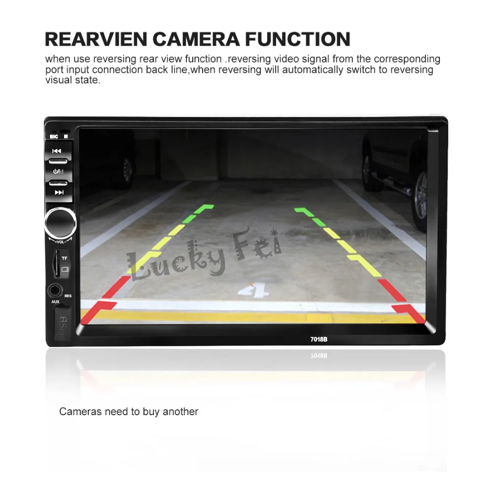 Excellent NEW 2 Din Car Video Player 7