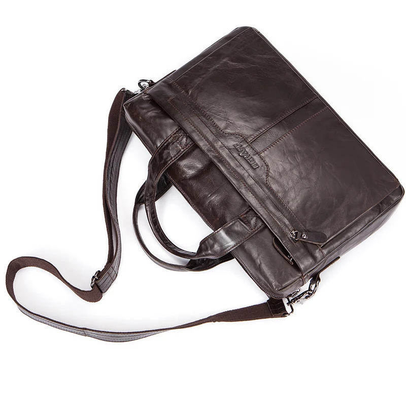 Beste OGRAFF Echt leer Mannen Handtassen Aktetassen Schoudertassen Laptop Tote tas mannen Crossbody Messenger Tassen Handtassen designer