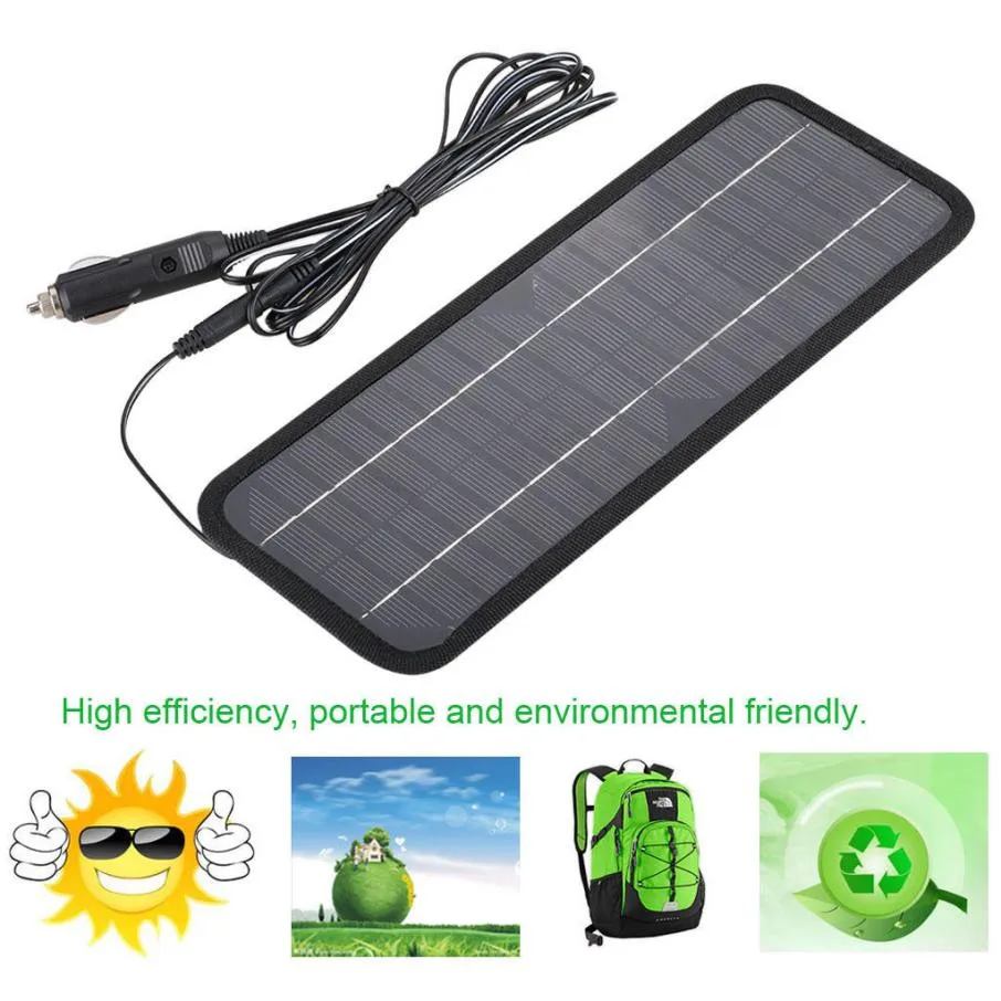 

Car SunPower Solar Panel Solar Vehicle Charger Solar panels Vehicle charger 18V 4.5W Auto Battery Charging Artifact Car Battery