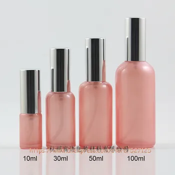 

10ml 30ml 50ml 100ml glass bottle with black pump/sprayer,for lotion/perfume/essential oli/moisturizer/facial water