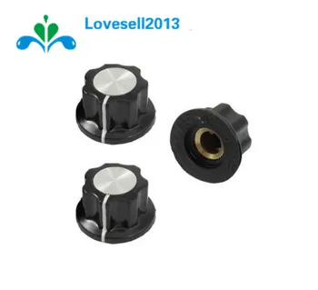 

Free Shipping 1PCS 16mm Rotary Control Turning Knob for Hole 6mm Dia. Shaft Potentiometer 360 Degree 100% New Origin