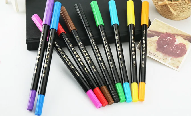 1 Pcs New Premium Painting Brush Pens Soft Flexible Tip Create Watercolor Markers for Manga Comic Calligraphy High