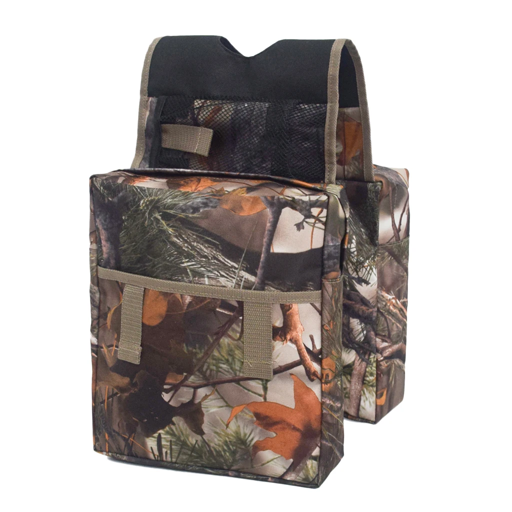 Motorcycle ATV Tank Saddle Bag Saddlebag Luggage Storage Organizer Pouch for Outdoor Camping Travel