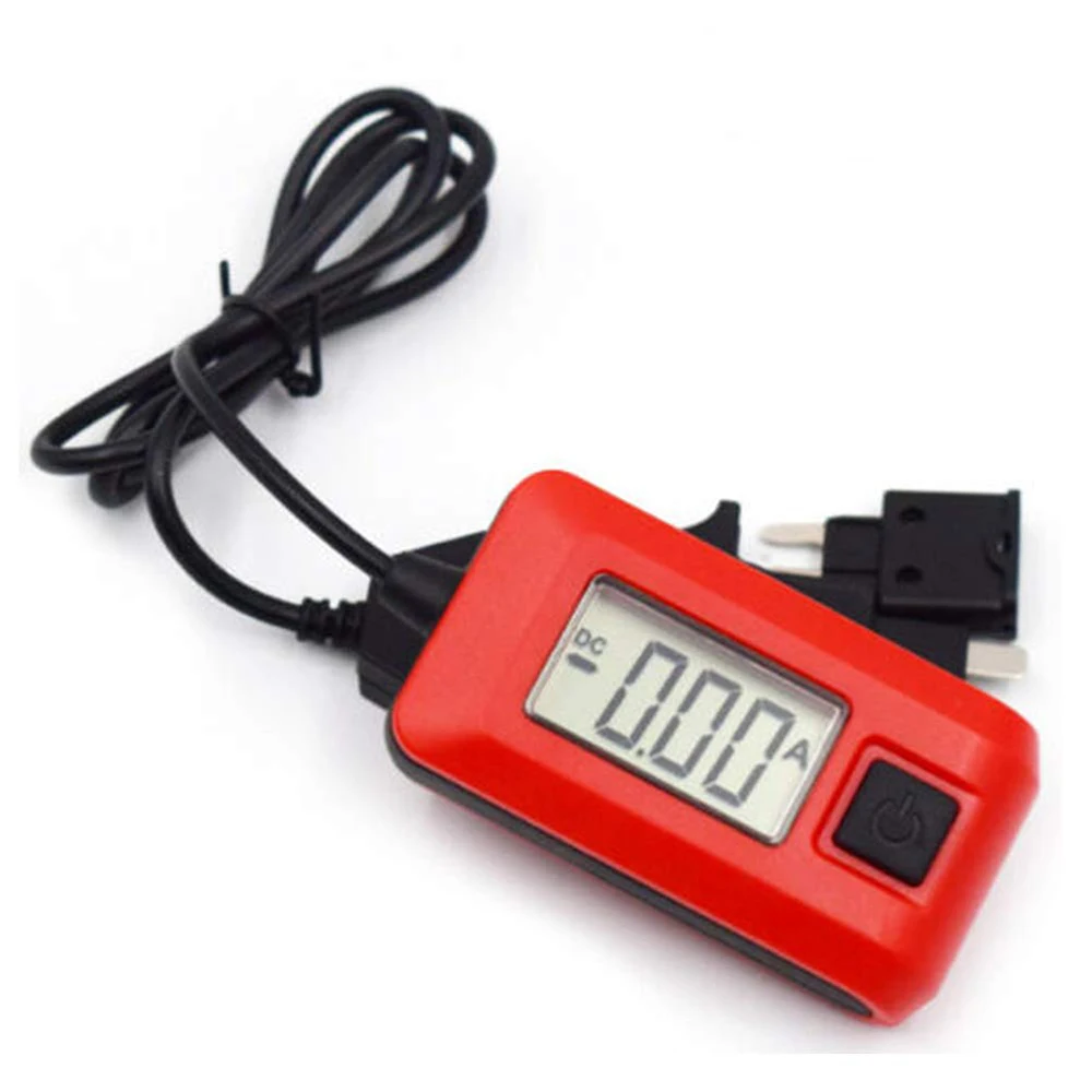 Current Tester Electrical Diagnostic Tool Plastic Durable Multifunction Red Repair Multimeter Lamp Autos Fuse Car Practical