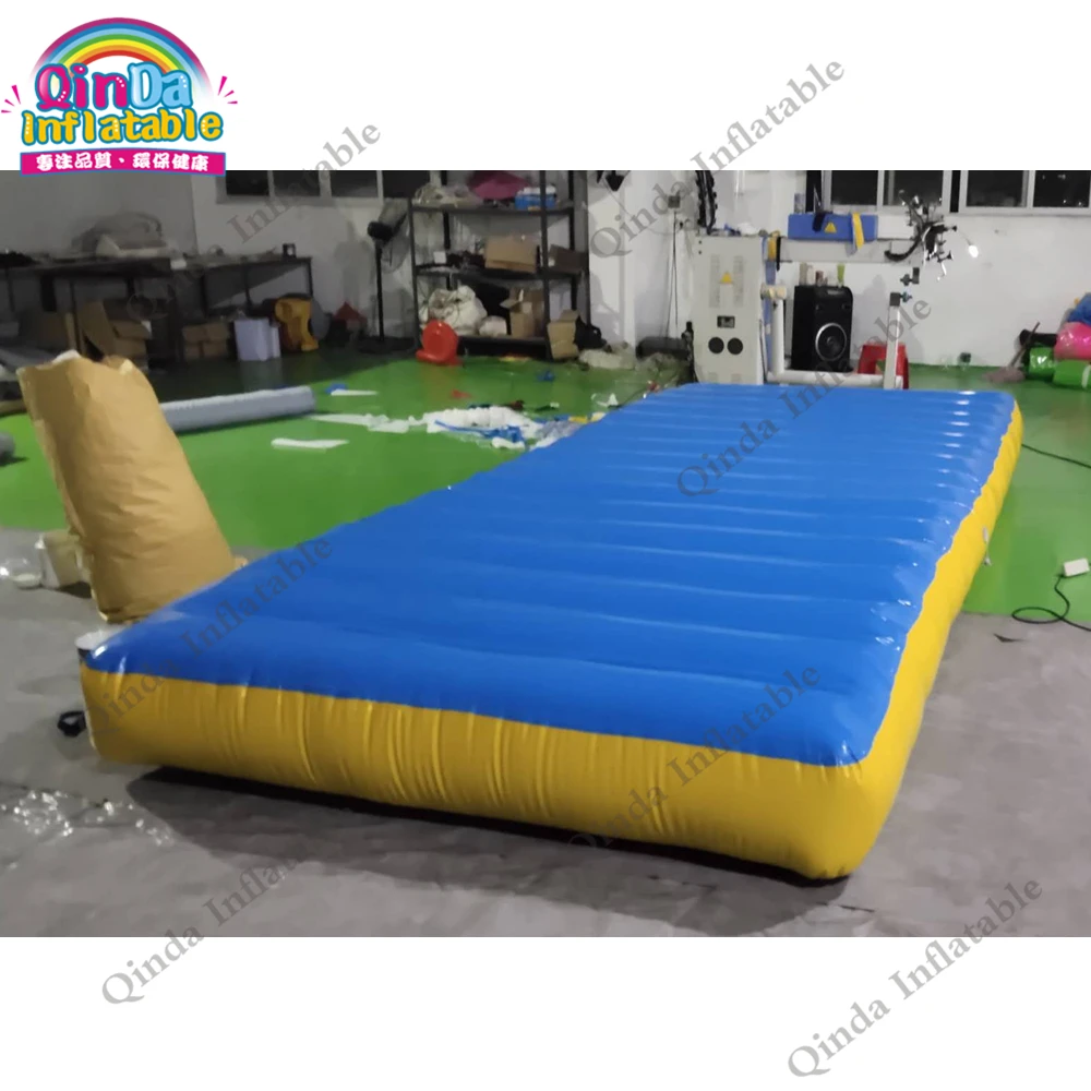 0.9mm PVC inflatable gymnastics mat 5x2x0.3m water floating for sport | Игрушки и хобби