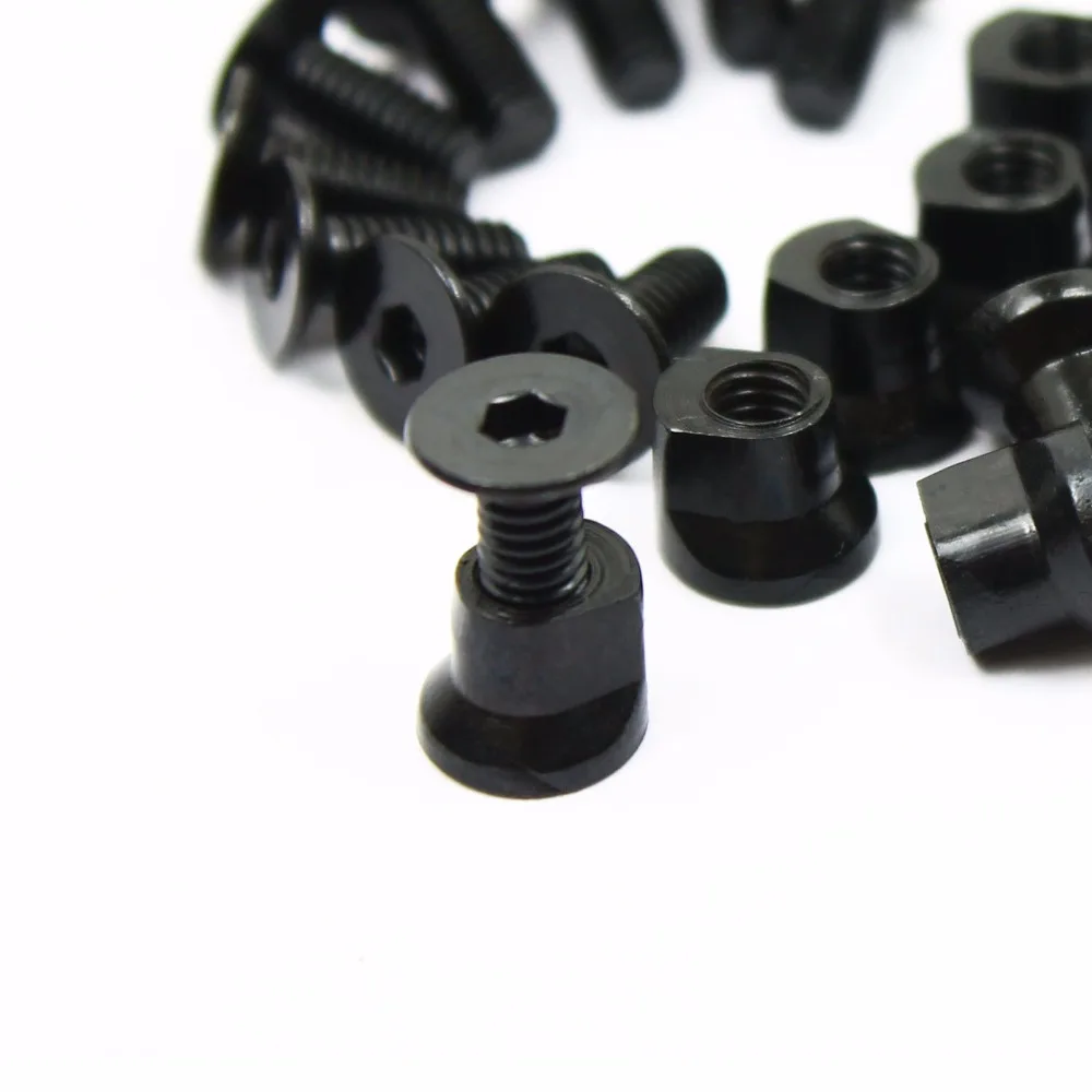 military airsoft ar 15 gun accessoires tactical 10pcs Universal Keymod Rail Screws and Nuts for hunting (1)