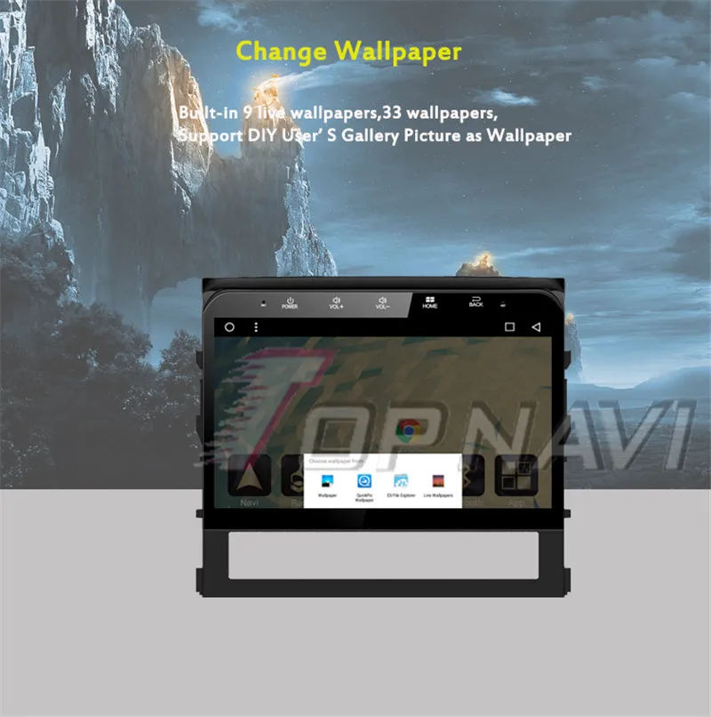 car player universal For Toyota Land Cruiser 2016