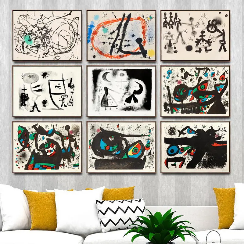 View Famous Spanish Joan Miro Paintings Pics