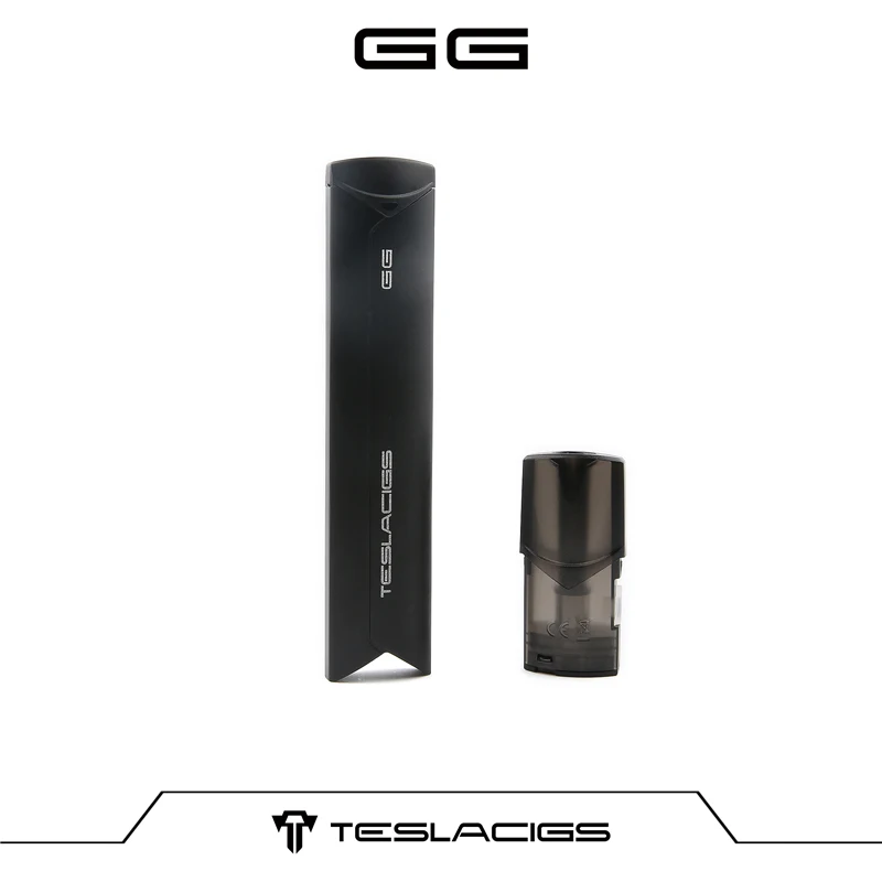 Original-Teslacigs-GG-POD-System-Kit-380mah-battery-with-2ML-Cartridge-Atomizer-Electronic-Cigarette-Tesla-GG