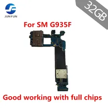 Бренд Jun Fun 32 GB Европейская версия разблокированная материнская плата для samsung Galaxy S7 edge G935F Android система логическая материнская плата