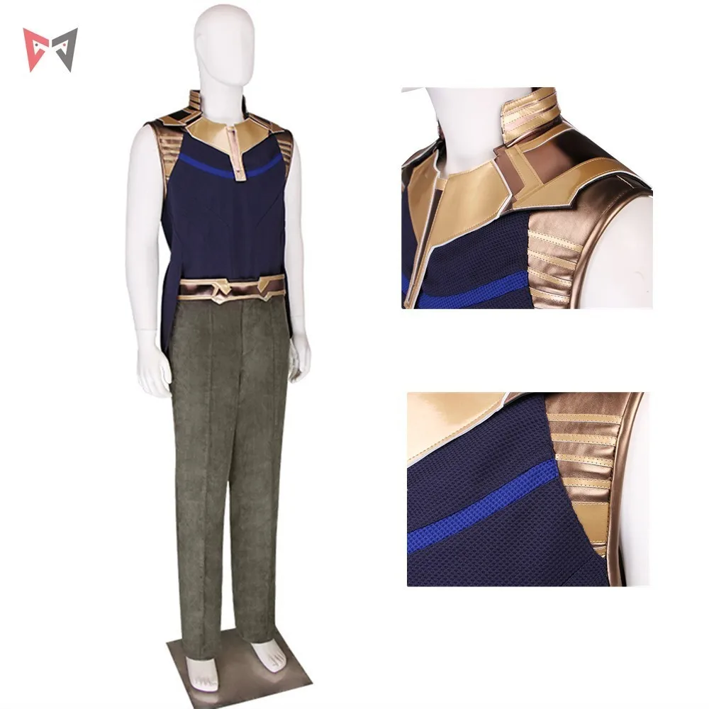 

MMGG movie Avengers Thanos Cosplay Costume custom made set High Quality