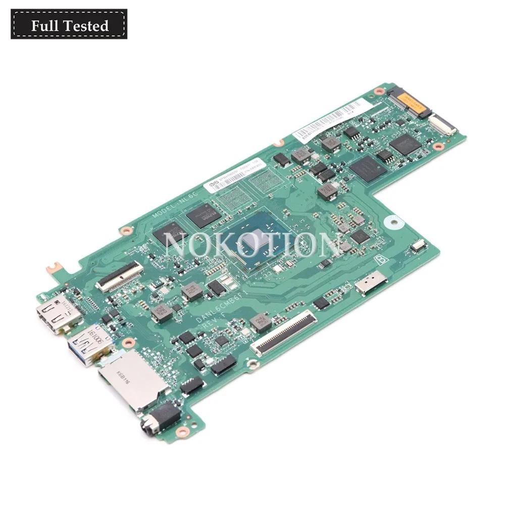  NOKOTION DANL6CMB6F1 5B20N06016 Main board Für lenovo Chromebook N22 laptop motherboard 16G SSD onb