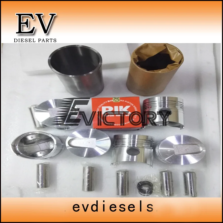 Cylinder liner kit for Mitsubishi engine 6DR5 piston piston ring