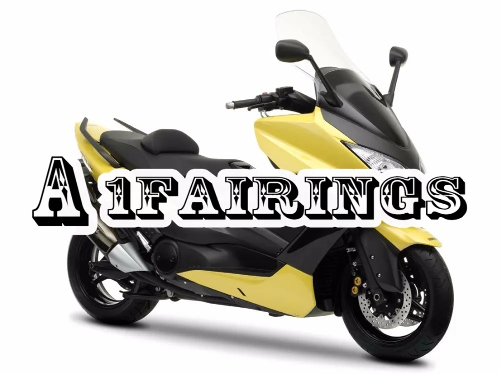 

Yellow Black Fairings For Yamaha TMAX500 2008 2009 2010 2011 Motorcycle Bodywork ABS Plastic Injection Body Kit Carenes Hulls