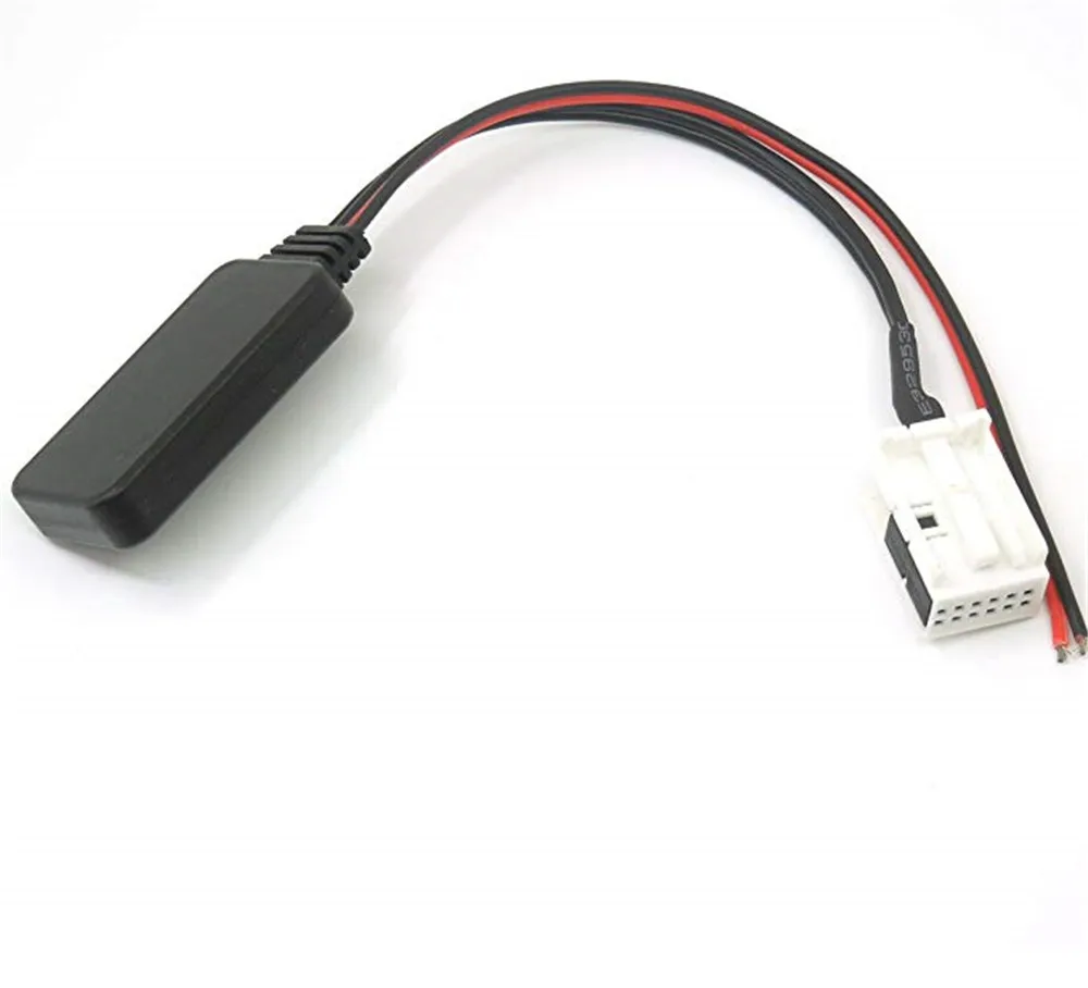 Автомобильный Bluetooth модуль Aux адаптер 12 Pin радиокабель для Volkswagen RCD200 RCD210 RCD300 RCD310