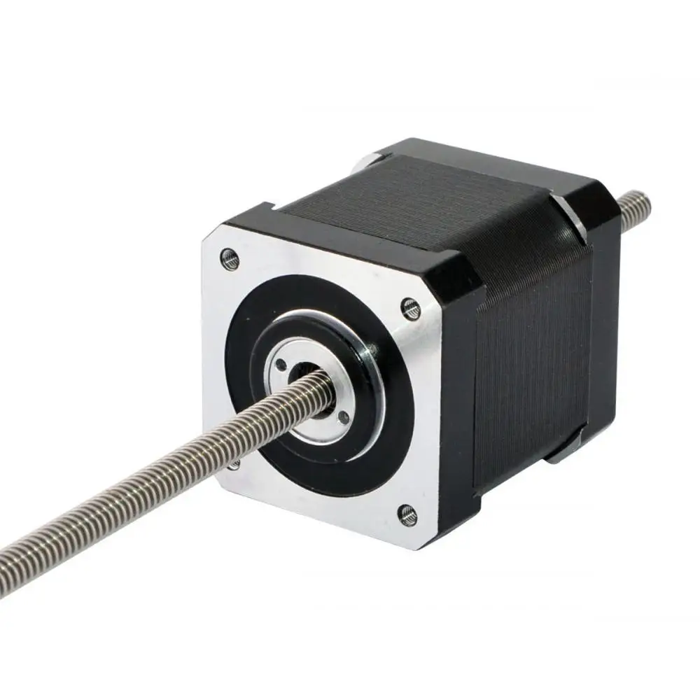 

Precision Linear Actuator Nema 17 Linear Stepper Motor Non-captive 48mm Stack 1.3A Lead Screw Length 250mm for 3D Printers Z Axi