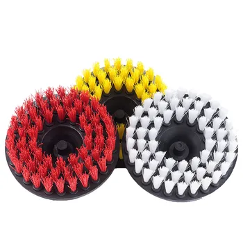 

Magic Brush 3 Piece Scrub Brush Power Drill Cleaning Brush Tub Cleaner Combo Tool Kit Perfect for Cleaning Grout Home Cleaning