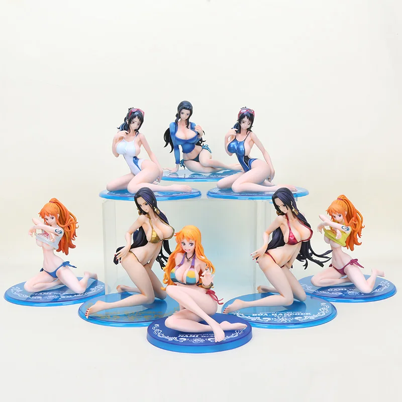 Слитный купальник из аниме нами Робин Нико Боа Хэнкок 14 15 см игрушки ПВХ|figure toy|action