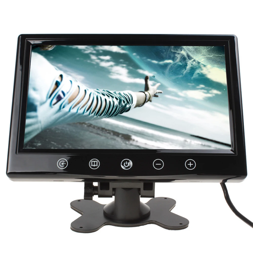 

9 Inch TFT LCD Car Monitor Color Screen 800*600 Headrest Display Car Monitor With 2Ch video Input SH9087AV