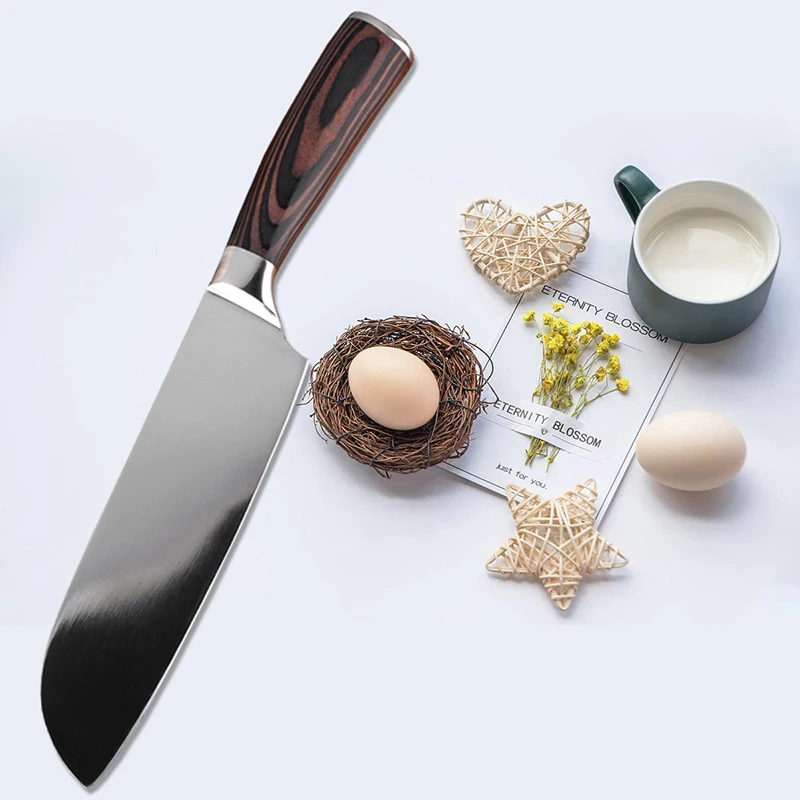 XITUO кухонные ножи для очистки овощей утилита Santoku шеф-повар нарезки Кливер из нержавеющей стали ножи новые сашими кухонные инструменты