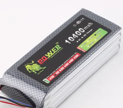 Original Ultra high Capacity Lion Power 4S Lipo Battery 14 8V 10400MAH 25C font b RC