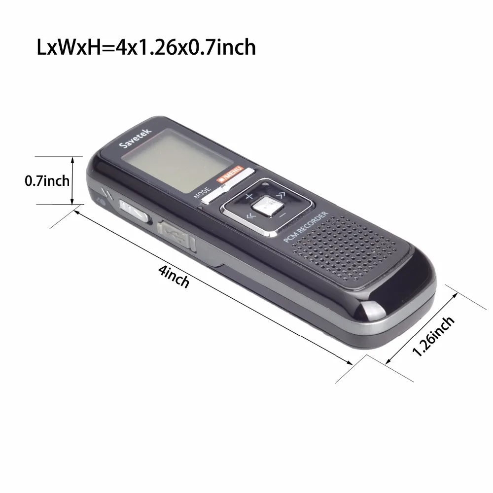 Портативная usb ручка Savetek 8 ГБ Голосовая активация цифровой Аудио Диктофон mp3