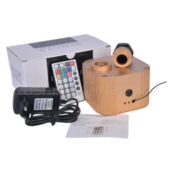 

Mokungit CREE chip 16W RGBW LED twinkle Fiber Optic Engine Driver with 28key RF Remote controller & EU / US / UK / AU Plug
