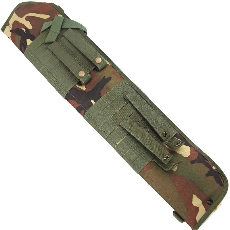 Tactical Molle Rifle Sniper Case 73cm AK Gun Bag Woodland Camouflage ...