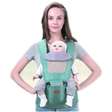 2 в 1 дышащая Сумка-кенгуру разделяемый детский слинг Хипсит ультра-легкий эргономичный детский резчик