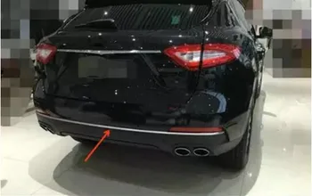 

Stainless Steel For Car Rear Door Tailgate Frame Bottom Trunk Plate Trim Hoods Fits For Maserati Levante 2017 2018 2019