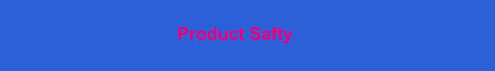 Product Safty 