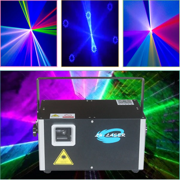 

4W SD Card stage lighting holographic laser fireworks projector dj equipment dynamic liquid sky Stage Lighting effect