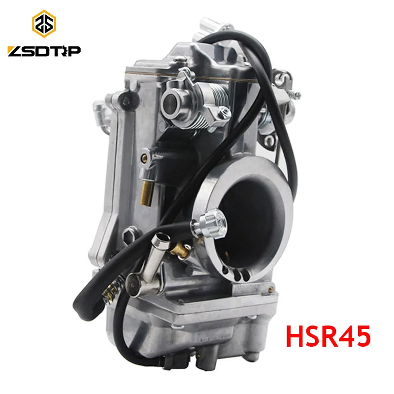 

ZSDTRP HSR45 Mikuni 45mm Accelerator Pump Performance Pumper Carburetor Carb TM45-2K Harley EVO Twin Cam