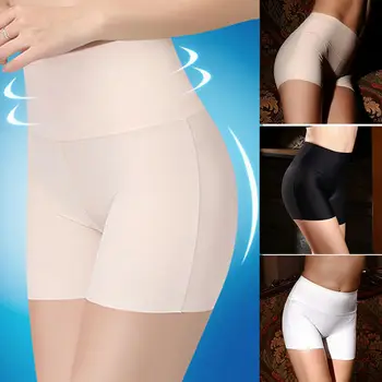 

New Women Soft Cotton Seamless Safety High Waist Short Pants Hot Sale Female Summer Under Skirt Shorts Breathable Tights