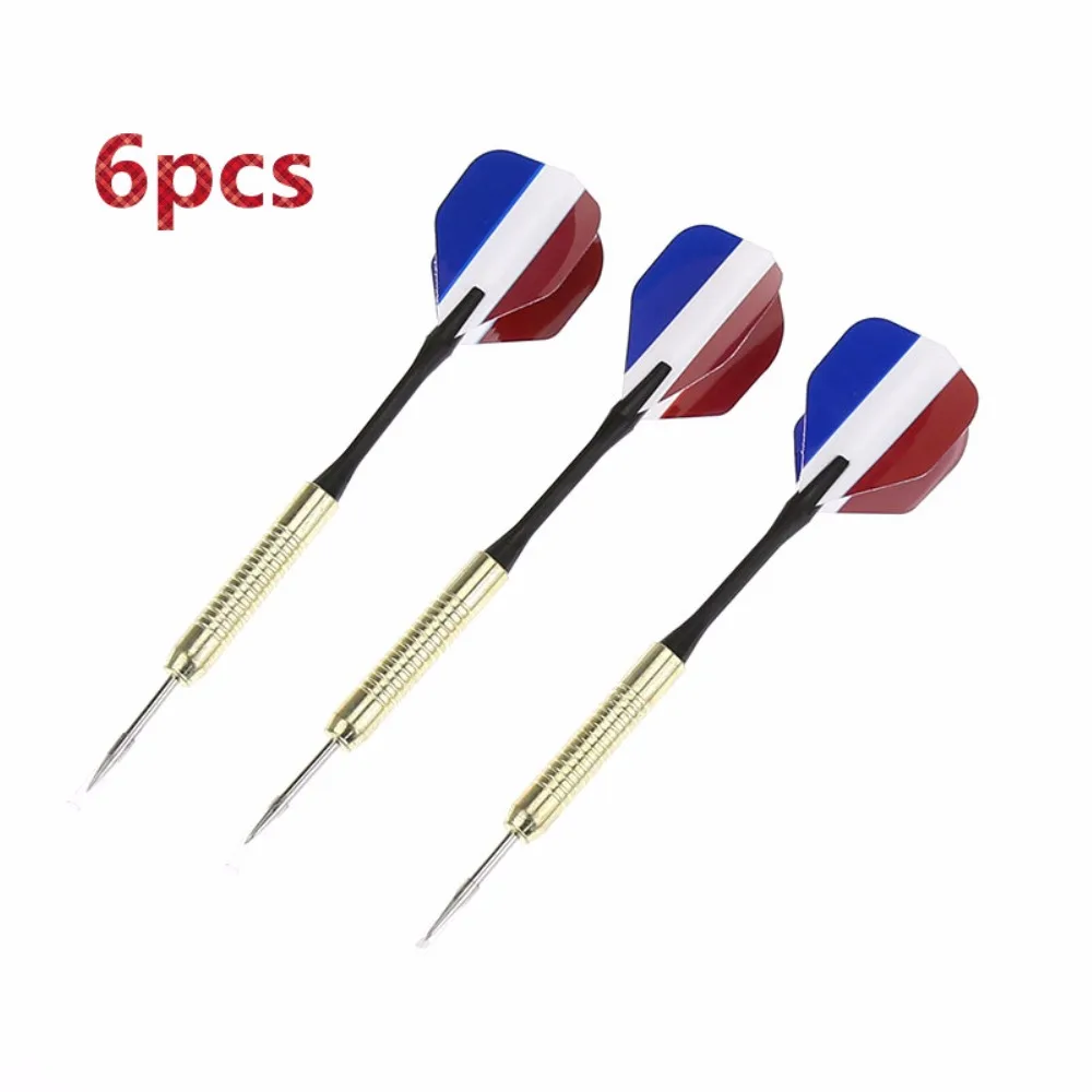 

Hot Sell 6Pcs Bullseye Target Game Dart National Flag Flights Safe Tips Darts Bar Throwing Toy, Free Shipping