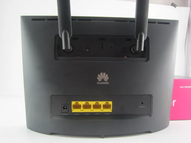 Wi Fi роутер Huawei T logo B525 черный цвет 4G LTE CPE промышленный со слотом для SIM карты 2