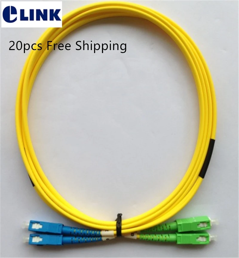 sc-apc-sc-upc-fiber-jumper-duplex-singlemode-9-125um-cable-optical-fibre-patchcords-1-2-3-4-5-7-mtr-free-shipping-elink-20pcs
