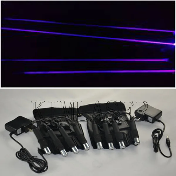 

Purple laser gloves/laser beam gloves/a pair of laser glove with purple color