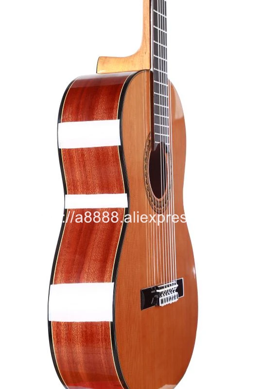 Professional 36 inch Acoustic Classical guitar With Solid Cedar Top/Magogany Body,3/4 Classical guitar 580MM,traveling guitar